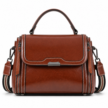 Sac à Main Femme en Cuir Véritable – Élégance Vintage