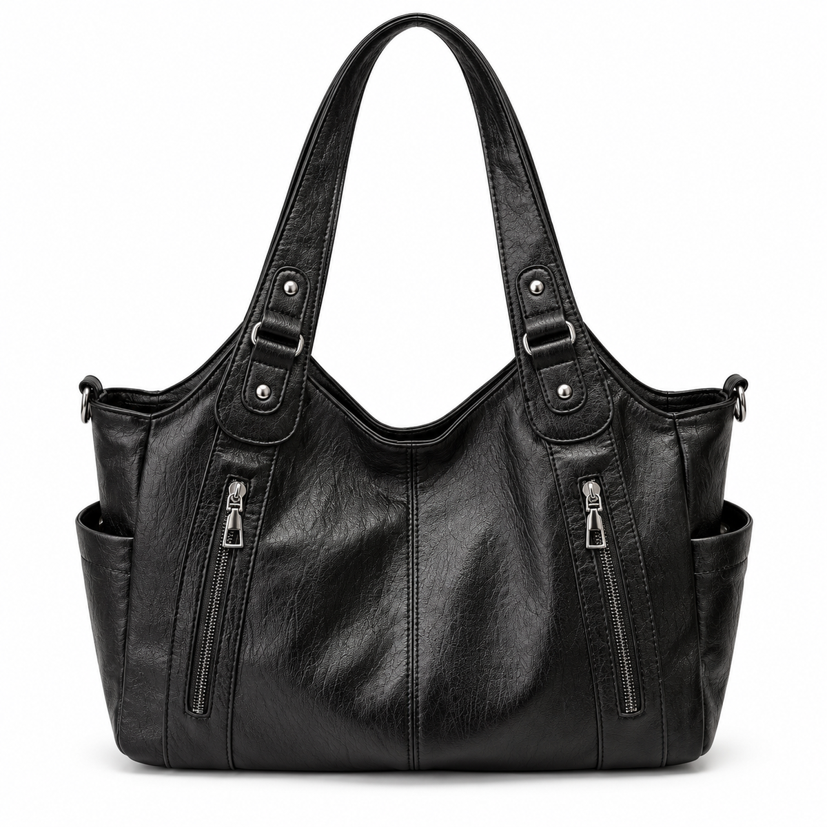 Elegante Lyra Tragetasche – Schwarz