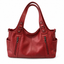 Sac Cabas Élégant Lyra – Rouge Bordeaux