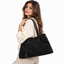 Sac Cabas Femme Noir Effet Daim
